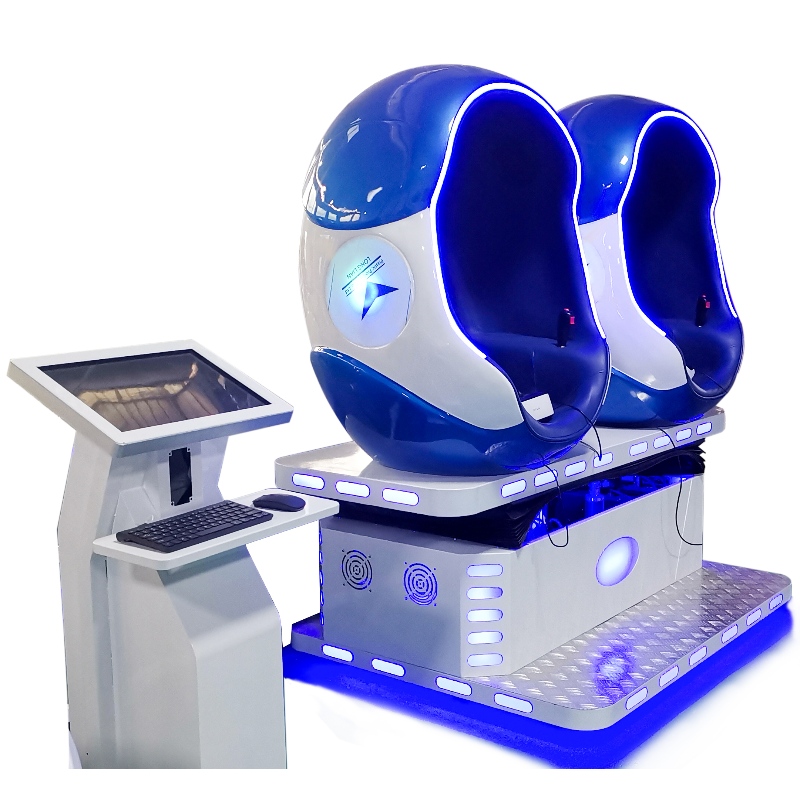 VR 유리 12D 영화관 시뮬레이터를 가진 5D 9D 계란 의자 영화관 시뮬레이터